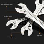 Bike Repair Spanner Tools Head Open Steel End Axle Hub Cone Wrench Portable Durable Spanners Cycling Repair Tools Accesories