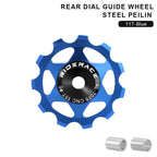 11T 13T Bicycle Pulley Rear Derailleur Multicolour MTB Road Bike Wheel Guide Bearing Jockey Pulley For Shimano Sram 4mm 5mm 6mm